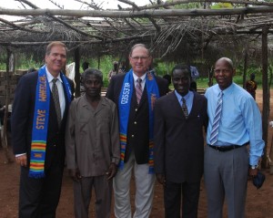 Our Director Steve Wheeler traveling through Africa with our partners in ministry.