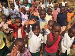 These children have a pastor and a church to minister to their needs. They give thanks to God because you love them enough to support a pastor in their village.